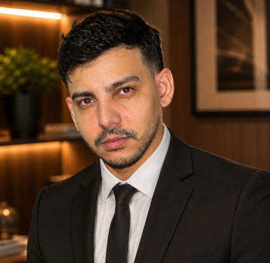 Bruno, integrante do departamento contábil da Luder
