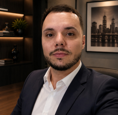 Felipe, integrante do setor administrativo representando assessoria contábil online em Jales